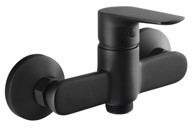 AQUALINE Zidna kuhinjska slavina LOTTA 3/4", bez izljeva, mat crna